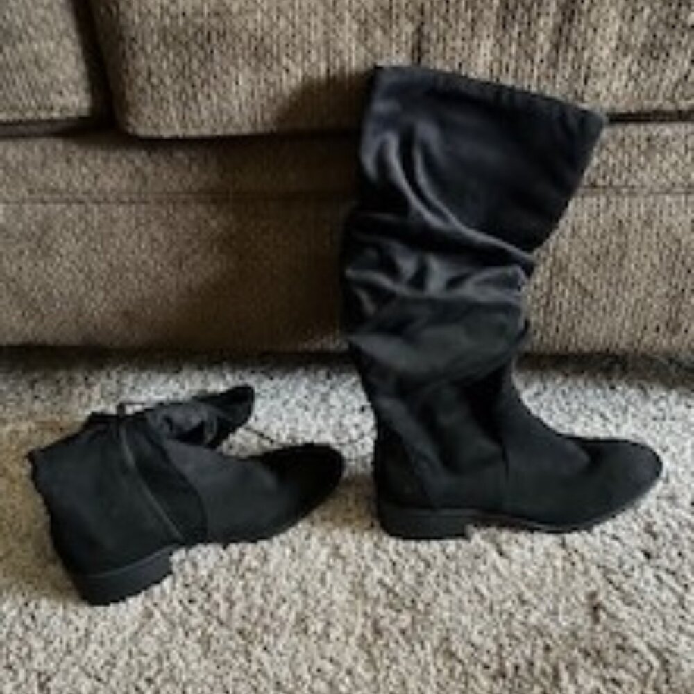 NWT Massini Black Below the Knee Boots